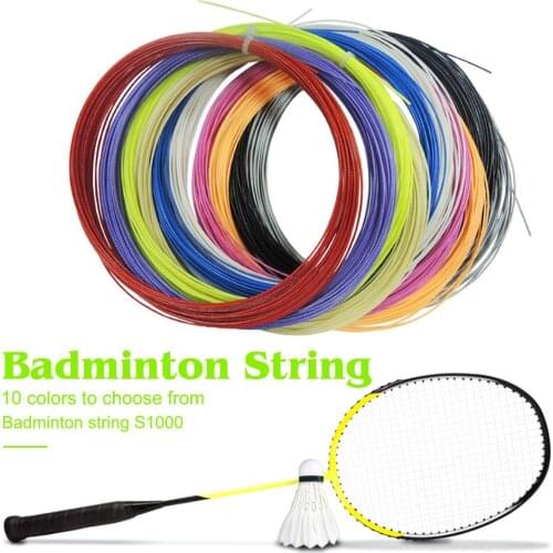 10Metre Professional Badminton String Shuttlecock Net Of National Team Durable Repulsion Power Line Net Badminton Racquet Line