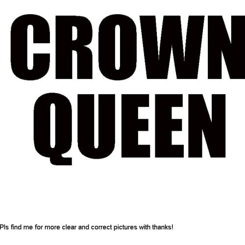 Silver color rhinestone Crown QUEEN custom words Letters Alphabates fashion pin brooch ornament jewelry accessories 6pcs x