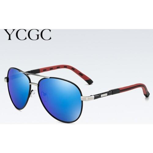 Men Vintage Aluminum Polarized Sunglasses Classic Brand Sun glasses Coating Lens Driving Eyewear Goggle For Men/Women