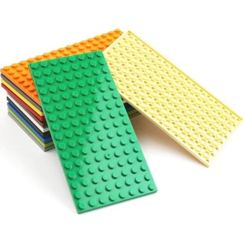 30pcs MOC Building Plate 8x16 Points DIY Cars Kits Parts Compatible Plates Model 92438 Technic Architecture Class Aids for Boys