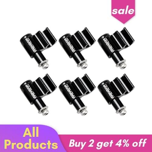 TRLREQ 6PCS Black Bicycle Cable Guide Hydraulic Brake Line Holder Hose Wire Clips Clamps Frame Organizer
