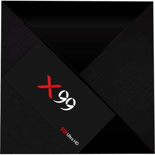 3PCS X99 Android 7.1 TV BOX RK3399 4GB RAM 64GB ROM With Voice remote 2.4G 5G Dual WiFi 1000M LAN Super 4K HDR10 Media Player