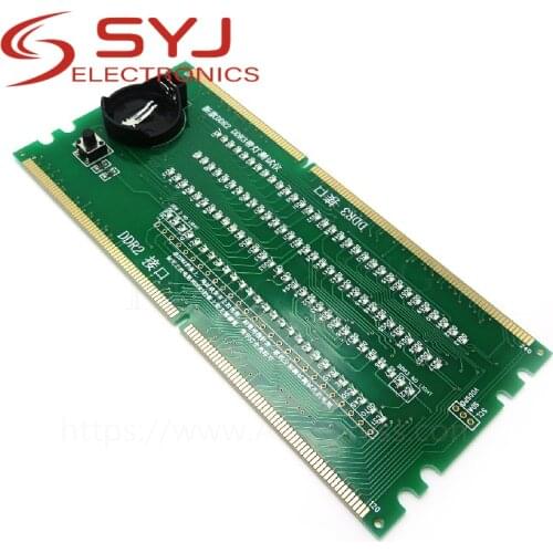 1pcs/lot DDR2 DDR3 illuminated with light tester tester combo desktop In Stock