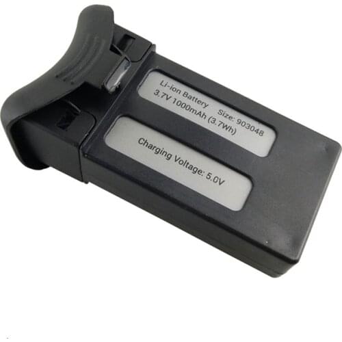 3.7V 1000mAh Lipo Battery for SJRC S20W T25 Four-axis Quadcopter Spare Parts RC Camera Drone Rechargeable Battery 3.7v 1Pcs