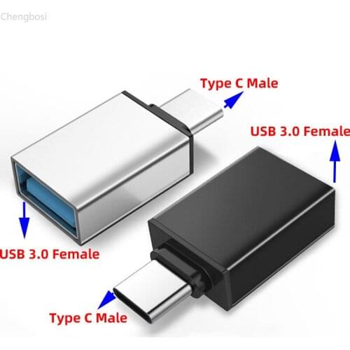Type C Adapter USB-C Type-C to USB 3.0 Converter Phone OTG Cable for Samsung S8 S9 Note 8 Huawei Mate 9 P20 Xiaomi Mix 2S USB C