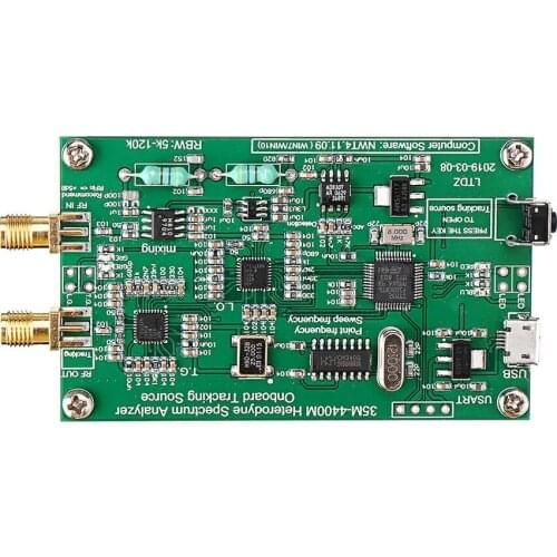 Spectrum Analyzer USB LTDZ_35-4400M_Spectrum Signal Source with Tracking Source Module RF Frequency Domain Analysis Too