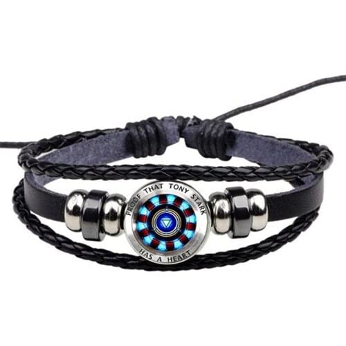 New Fashion Nuclear Reactor Shaped Mens Bracelet Bracelet Handmade Diy Beaded Party Club Jewelry Accessories 2021