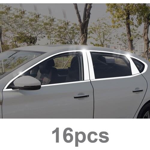 For MG MG6 2018 Window trim Stainless steel decorate
