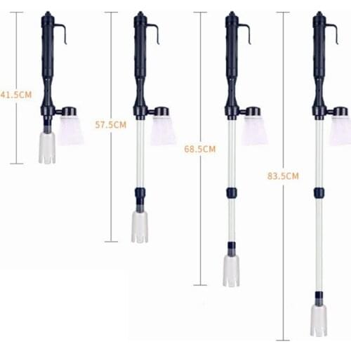 Electric Aquarium Gravel Cleaner Water Changer Filter Pump Fish Tank Water Change Pump Aquarium Cleaning Tool