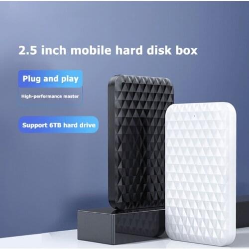 2021 ORICO 2520U3 2.5in SATA SSD Hard Drive Case HDD Enclosure Box Support 6TB Mobile Hard Disk 5Gbps USB3.0 Micro-B Adapter