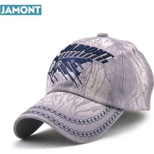 JAMONT Full Cotton Unisex Men Women Baseball Caps Trendy Letter Embroidery Style Adjustable Baseball Caps Hats For Adult 2017