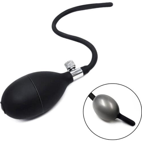 Inflatable Male Urethral Catheter Silicone Penis Plug Inflate Urethral Sound Dilators Penis Insert Chastity Sex Toys For Men Gay