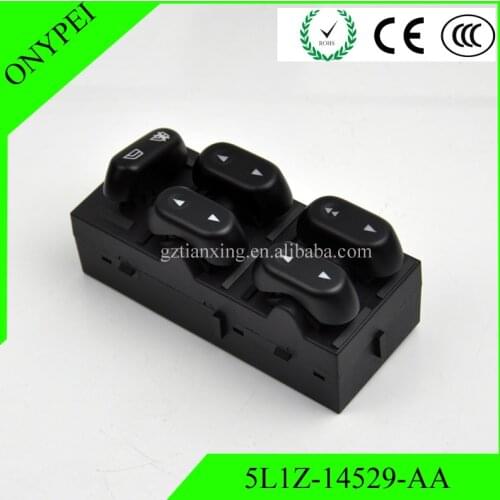 New 5L1Z-14529-AA Power Window Master Switch For Ford F150 Front LH Driver Side 5L1Z14529AA 5L1Z 14529 AA