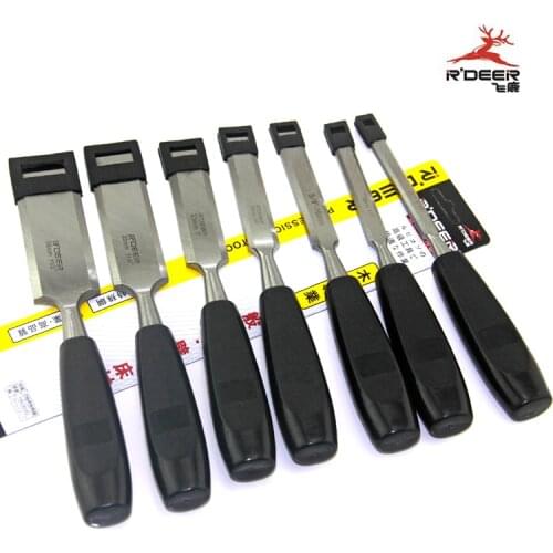 NEW 7PCS Woodworking Chisels Indurative DIY Carpentry Tools Wooden Carving Hewn Flat Chisel Jumper 10-38mm