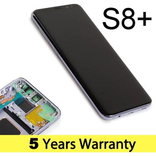 Wholesale Price Lcd For Samsung S8 Plus Display Original G955F With Frame Touch Display For Samsung S8 Plus Screen Pantalla