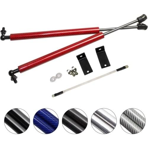 For Chery ARRIZO 3 2014-2019 Front Bonnet Hood Modify Carbon Fiber Gas Struts Lift Support Shock Damper Accessories Absorber
