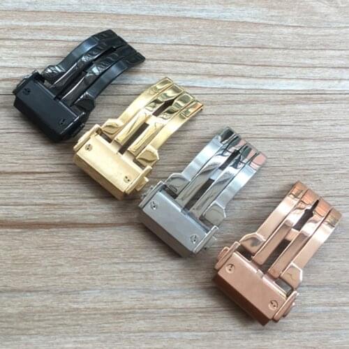 Watch Strap Stainless Steel Buckle For Hublot Fusion Classic Big Bang King Power Series Watch Folding Clasp 18mm20mm22mm24mm
