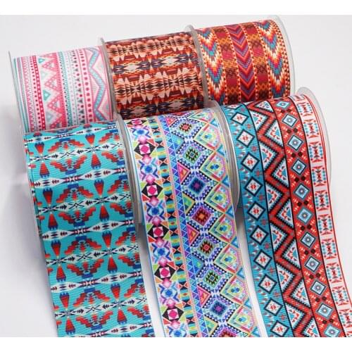 DIY Handmade Materials Printed Grosgrain Ribbon 50 Yard Per Size 53481