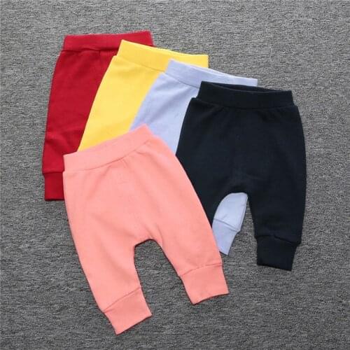 Retail Fall Winter Newborn Infant Baby Boys Girls Thick Pants Bloomers PP long Pants Bebe Leggings SK1020