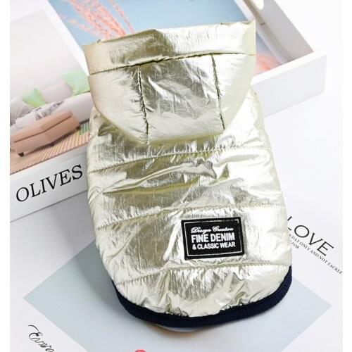 Waterproof Dog Clothes Winter Yorkies Poodle Bichon Pomeranian Schnauzer Dog Clothing Pet Outfit Vest Garment Dropship Dog Coat