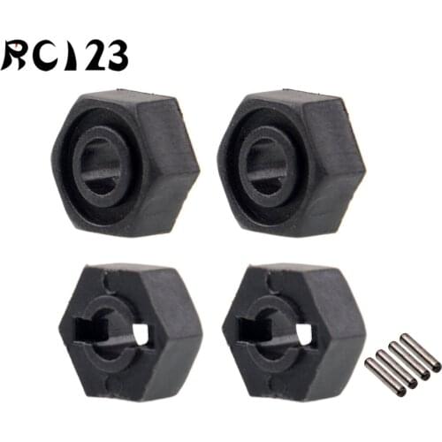 1:10 4P Wiel Hex. W/Pins (2*10) r86050 RC Crawler RGT Monster Truck Off Road Rock Cruiser EX86100 NIEUWE ENRON