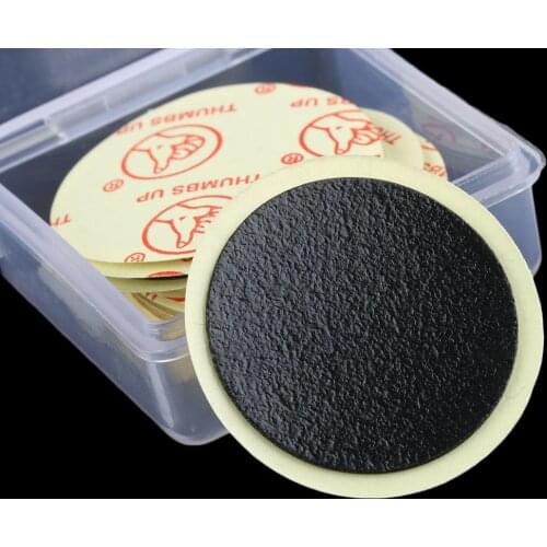 10pcs Practical Cycling Bicycle Bike Repair Fix Kit Flat Adhesive Rubber Inner Tire Tyre Tube Patch Glueless Patch Kit