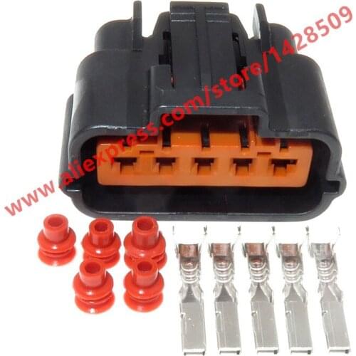 20 Sets 5 Pin Waterproof Automotive Connector Sealed Cable Plug For Auto Cars