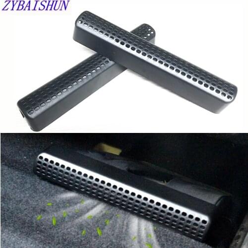 Car 2 Seats Sofa Floor Rear AC Heater Air Conditioner Vent Grill Grill Outlet Covers For Peugeot 4008 5008 2016 2017 2018