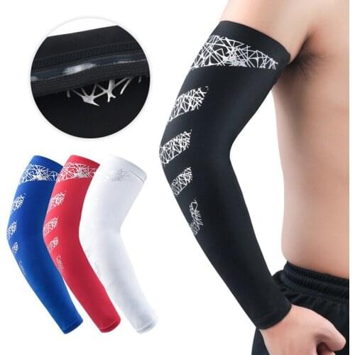 Basketball Cycling Sleeve For Men Arm Warmers Goth Bicycle Hoses Running Protection Volleyball Sunscreen Bands Cuffs