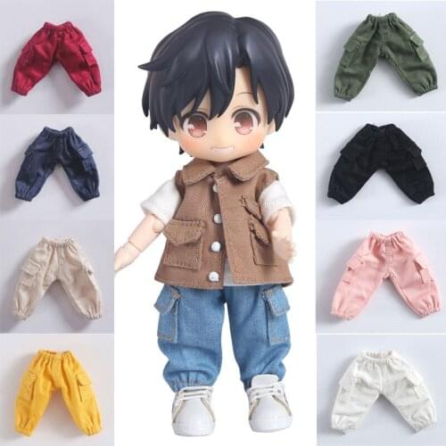 Ob11 baby clothes pants Molly baby clothes GSC white body 1/12 BJD trousers BODY9 doll clothes