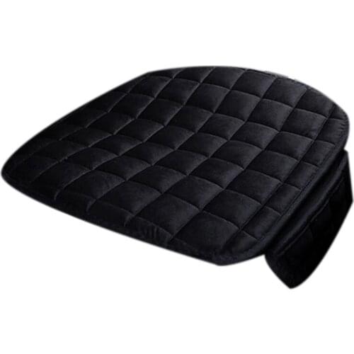 Car Seat Cover Winter Warm Cushion Protector Auto Rear Chair Mat Antislip Universal Front Chair Breathable Pad 28GC