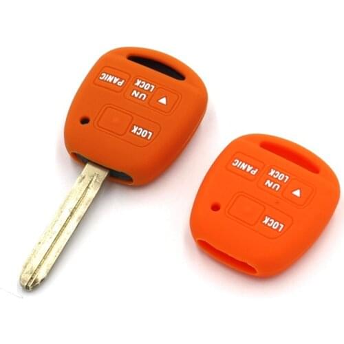 Silicone Key Case Cover For Toyota Land Crusier FJ Cruiser For Lexus ES GS LS IS RX SC LX RX400h ES330 RX330 GS300 GS430
