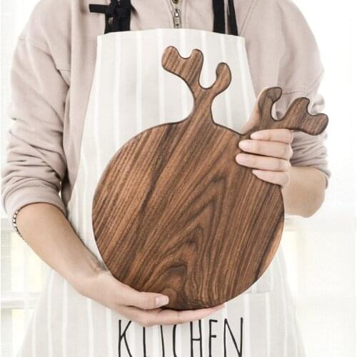 Chopping boards Solid wood cutting board black walnut pizza board whole wood steak bread board cutting vegetables fruit