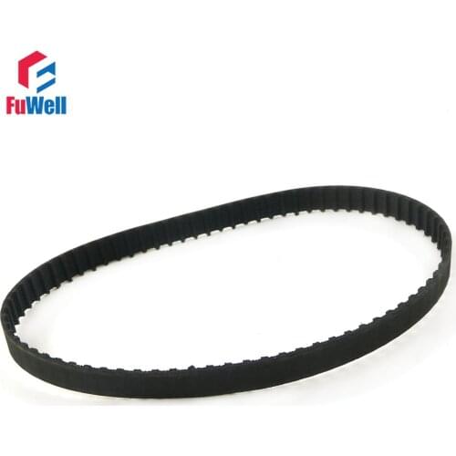 2pcs XL Timing Belt 234/236/238/240/244/246/248/250/254/256/260/262XL Rubber Pulley Belt 10mm Width Timing Synchronous Belt