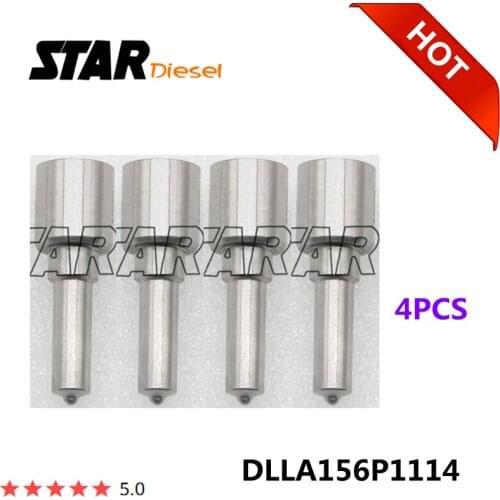 4 Pieces DLLA156P1114 Fuel Nozzle 0433171719 Auto Repair Kits For HUYNDAI 338004A000 0445110092 0445110091 0986435154