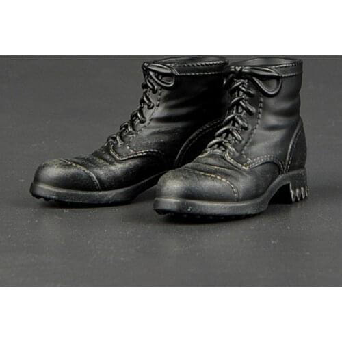 1/6 Army Combat Shoes WWII German Soldier Handmade Miniature Male Model Fit 12 Inch Action Figures Body Lightweight Accessories