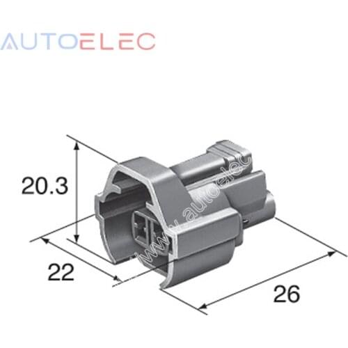 10kit 2Pin 6189-0039 MT090-2 FI MT sealed series Housing car wire Connector for Denso Fuel Injector KIT NEW EFI case for Subaru