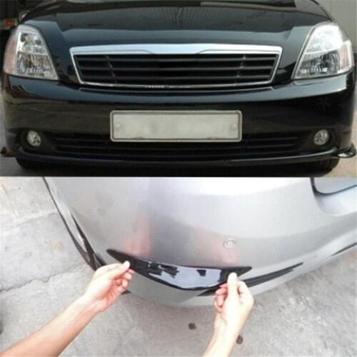 2 piece Car Stickers Car Door Sill Sticker Protector Multifunction Auto Bumper Strip Car Door Protect Scratchproof Accessories