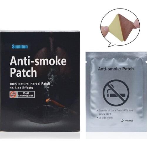 35pcs/lot Stop Smoking Anti-smoke Patch Quit Smoking Balm Patch Not Cigarettes Smoking Cessation Plaster Smoker Health Therapy