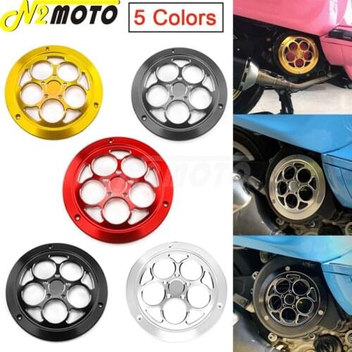 5 Colors Motorcycle CNC Engine Guard Fan Cover Radiator Guard Protector Cover For Vespa Sprint Primavera 150 2013-2020 Scooter