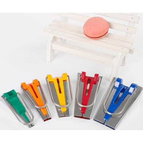 6/9/12/18/25mm 1pcs/lot Sewing Accessories Bias Tape Makers Bias Binding Tape Maker