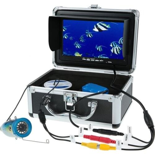 7 Inch 1000TVL Underwater Fishing Camera Set For Outdoor Fishing Fish Finder with 15m Cable