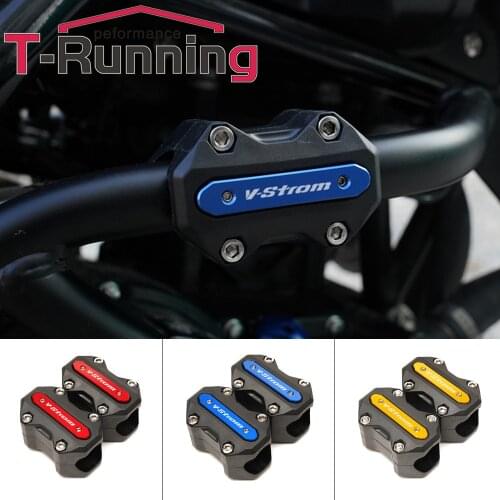 For SUZUKI V-Strom 1050 1050XT DL 1000/XT Vstrom 650 650/XT Motorcycle CNC Engine Guard Bumper Protection Block Latest