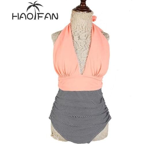 Открытые купальники HAOFAN China At AliExpress