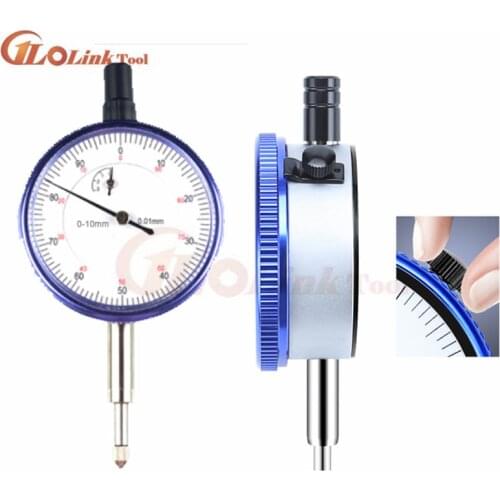 Newstyle 0.01mm Accuracy Dial Test Indicator Dial Gauge Measurement Instrument Blue Portable Gauging Resolution Test Tools