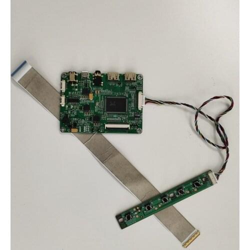 Kit For LQ133T1JW/LQ133T1JX0/3/4 2560x1440 Monitor Controller Board 2 HDMI 40pin EDP Micro Screen Panel HD mini LCD LED Display