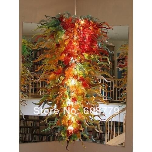 Popular Hotel Lobby Big Multi Color Modern Chandeliers China