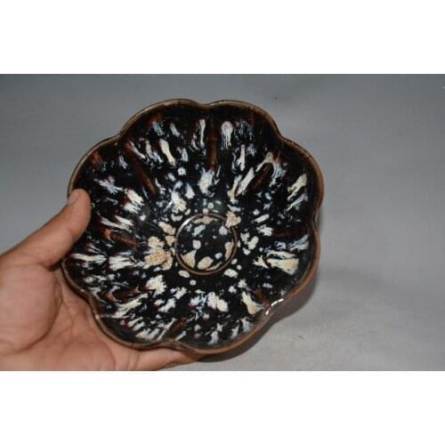 Rare Song Dynasty (961--1275) porcelain bowl,Jizhou kiln,Flower bowl,best collection & adornment, Free shipping