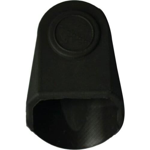 Rubber Clarinet Saxophone Mouthpiece Cap Protect Delicate Tip Black