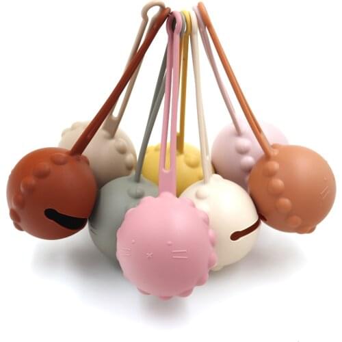 Silicone Solid Waterproof Nipple Case BPA Free Baby Accessories Soft Silicone Pacifier Box Baby Gift